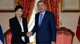 Başbakan Erdoğan Tayland Başbakanı Shinawatra İle Görüştü