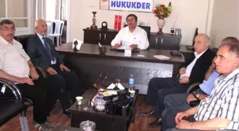 Fikir Adamları Derneği'nden Hukuk-Der'e Ziyaret