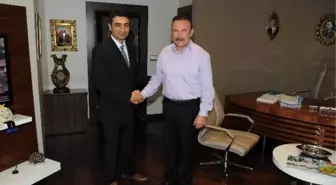 İlçe Emniyet Müdürü Yılmaz'dan Başkan Doğan'a Veda Ziyareti