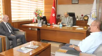 Çedaş Yeni İl Müdürü, Başkan Ürgüp'ü Ziyaret Etti