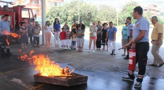 Engelli Çocuklar Alanya İtfaiyesini Ziyaret Etti