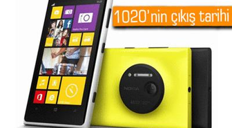 Lumia 1020'nin Avrupa Çıkış Tarihi