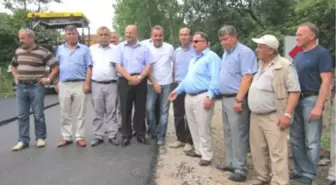 Ünye Günpınarı Köyünde Sıcak Asfalt Çalışması