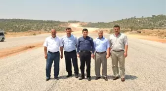 Başkan Tütüncü Hamza Taş Bulvarı'nda İncelemelerde Bulundu