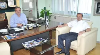 Dtso'yı Başkan Ercan ve Muhtarlar Ziyaret Etti