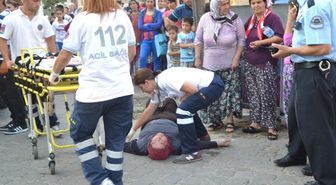 Motosikletle Otomobil Çarpıştı: 1 Yaralı