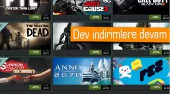 Steam'in Dev İndirimlerinde İkinci Gün