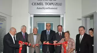 Cemil Topuzlu Ameliyathanesi Hizmete Açıldı