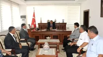 Başkanlar Vali'yi Ziyaret Etti