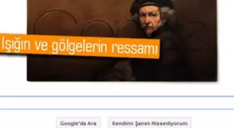 Google'dan Rembrandt Van Rijn Doodle'ı