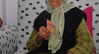 103 Yaşında Nüfus Cüzdanı Sahibi Oldu