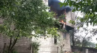 Çaycuma'da Maddi Hasarlı Yangın