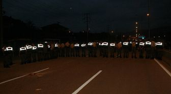 Ölümlü Kazanın Ardından Yolu Trafiğe Kapattılar