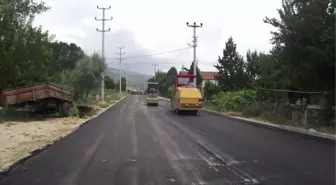 Seben'de Asfaltlama Çalışmaları Sürüyor