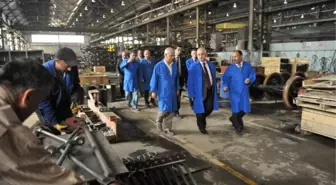 Vali Tuna Tülomsaş'ı Ziyaret Etti