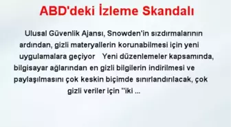 ABD'deki İzleme Skandalı