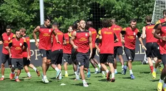Galatasaray Günün İlk Çalışmasını Tamamladı