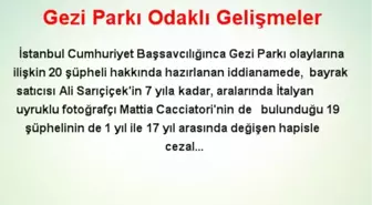 Gezi Parkı Odaklı Gelişmeler