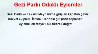 Gezi Parkı Odaklı Eylemler