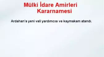 Mülki İdare Amirleri Kararnamesi