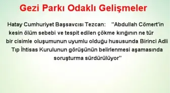 Gezi Parkı Odaklı Gelişmeler