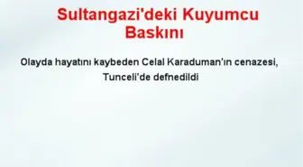 Sultangazi'deki Kuyumcu Baskını