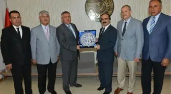 Vali Coş'tan Atb Başkanı Çalışkan'a Ziyaret