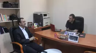 Ak Partili Yıldız'dan İha Bürosuna Ziyaret