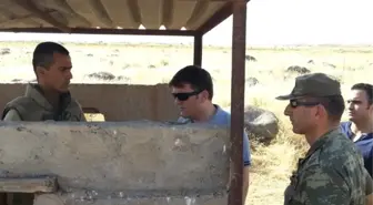 Cizre Kaymakamı Suriye Sınırındaki Karakolları Denetledi