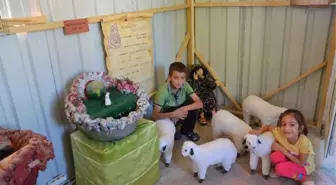 Evinin Bahcesine Sanat Evi Açtı