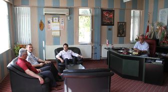 Kaymakam Recep Höl'den Veda Ziyaretleri