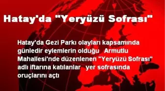 Hatay'da 'Yeryüzü Sofrası'