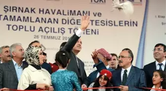 Şerafettin Elçi Havalimanı Güvercinler Uçurularak Açıldı