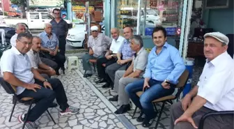 AK Parti Çaycuma İlçe Başkanı Emeksiz Yol Yapım Çalışmalarını İnceledi