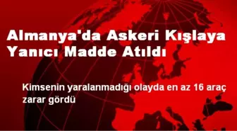 Almanya'da Askeri Kışlaya Yanıcı Madde Atıldı