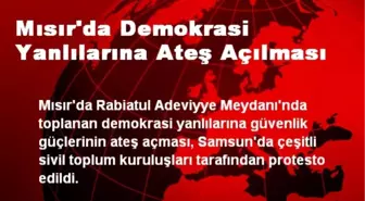 Mısır'da Demokrasi Yanlılarına Ateş Açılması