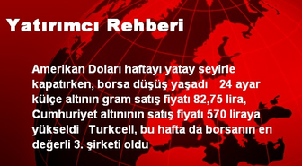 Yatırımcı Rehberi