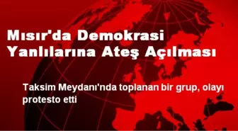 Mısır'da Demokrasi Yanlılarına Ateş Açılması