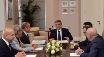 TMMOB Yönetim Kurulu Cumhurbaşkanı Abdullah Gül İle Görüştü