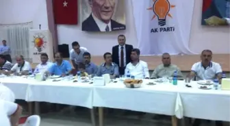 AK Parti Gömeç İlçe Başkanlığı'ndan İftar Yemeği