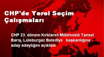 CHP'de Yerel Seçim Çalışmaları