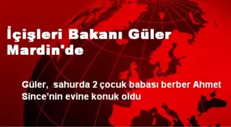 İçişleri Bakanı Güler Mardin'de