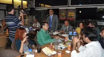 Karaman'da CHP'den Basın Mensuplarına İftar Yemeği