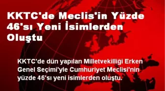 KKTC'de Meclis'in Yüzde 46'sı Yeni İsimlerden Oluştu