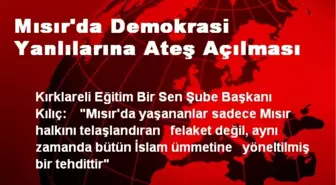 Mısır'da Demokrasi Yanlılarına Ateş Açılması