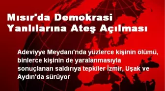 Mısır'da Demokrasi Yanlılarına Ateş Açılması