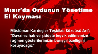 Mısır'da Ordunun Yönetime El Koyması
