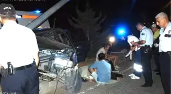 Muğla'da Trafik Kazası: 4 Yaralı