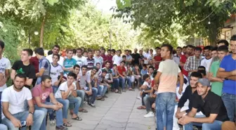 Silopi'de Termik Santraller Protesto Edildi
