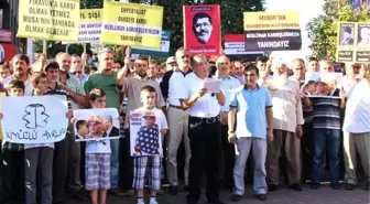 Çaycuma'da Stk'lar Mısırı Protesto Etti